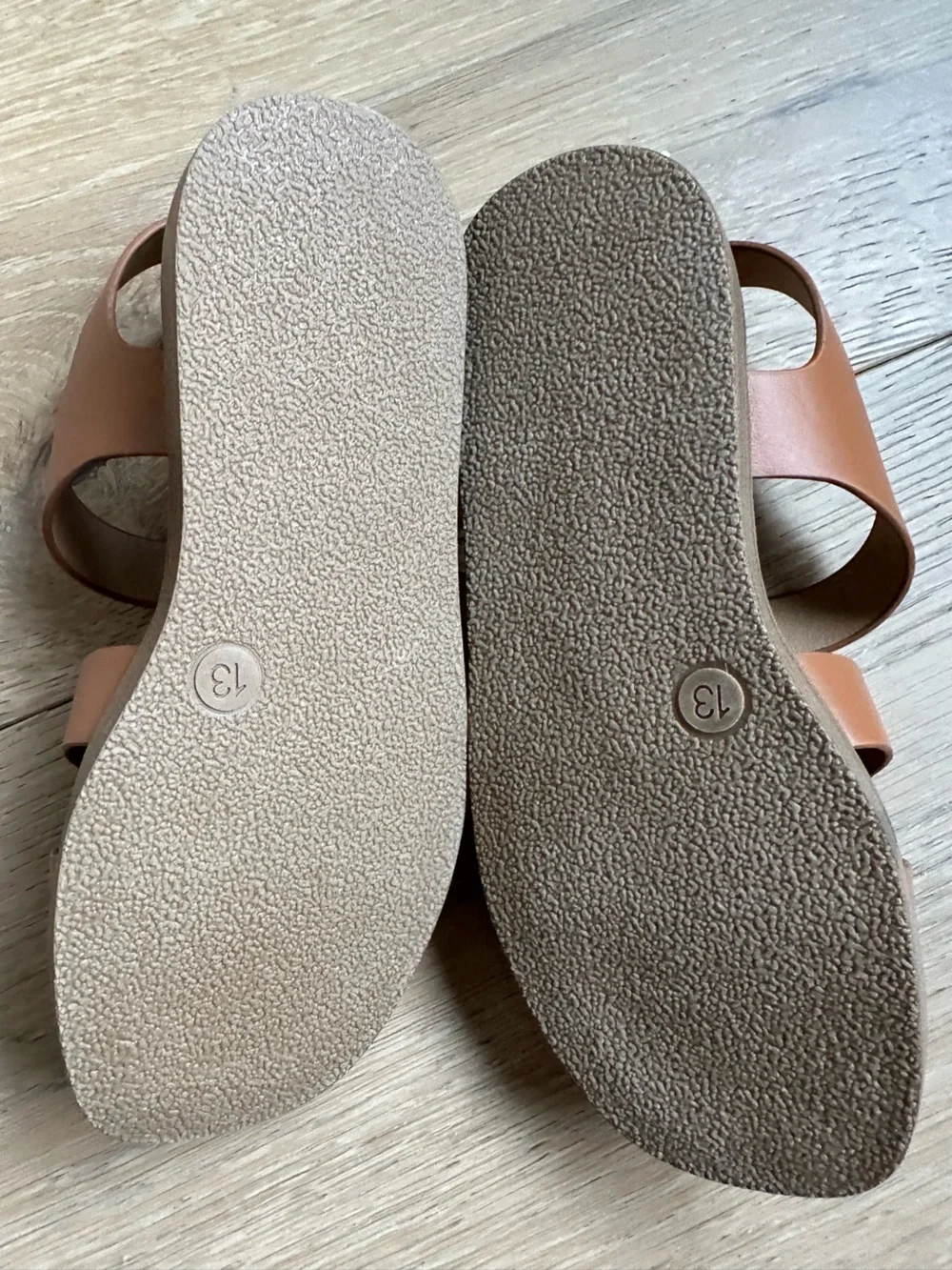 art class Double-Strap Casual Sandals Cognac Brown 13